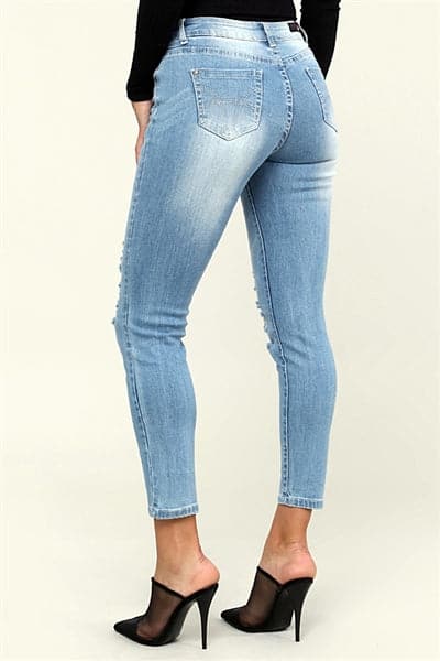 Wholesale distressed Denim Jeans  - Pack of 12