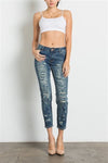 Wholesale distressed Denim Jeans  - Pack of 12