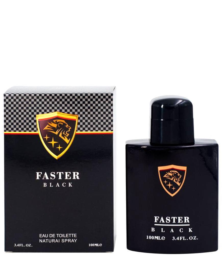 Faster Black Men - Pack of 4