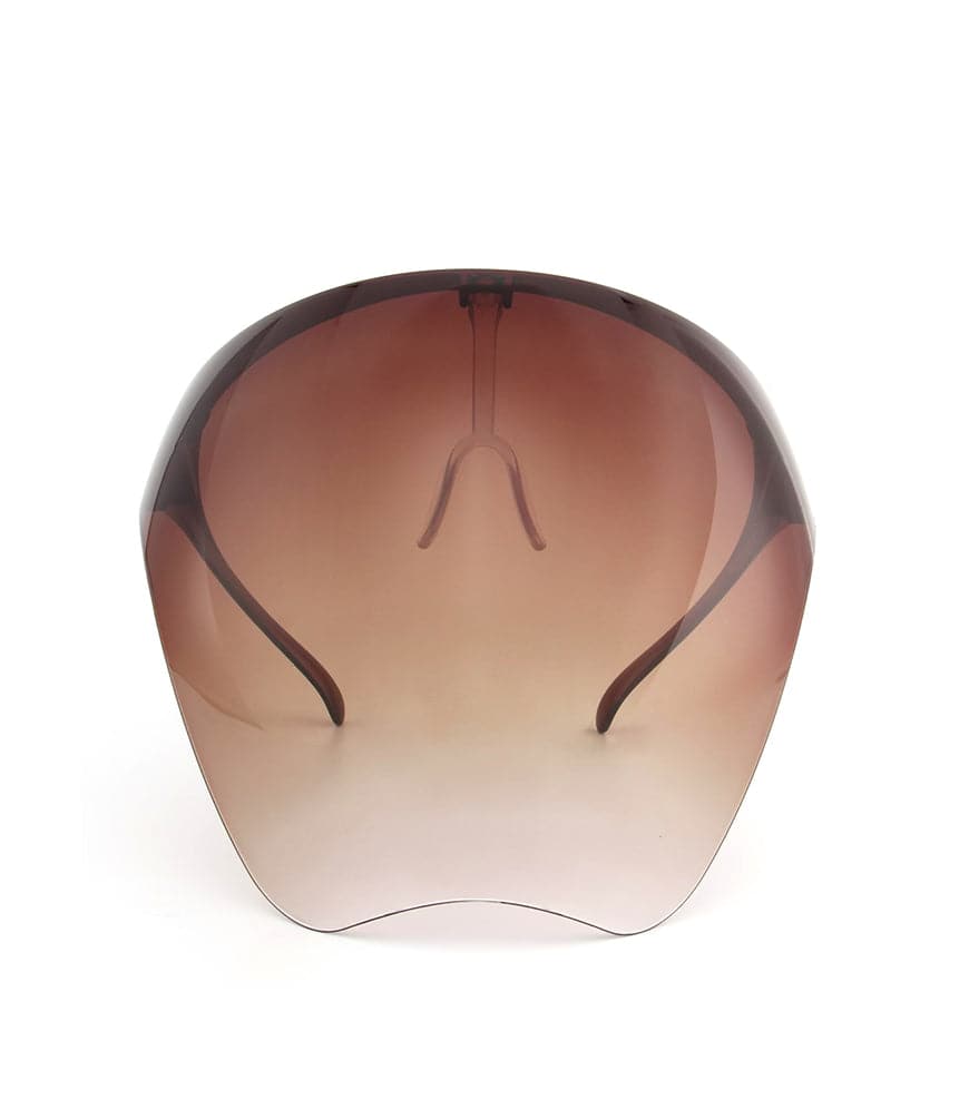Face Shield Visor Dark Brown - Pack of 7