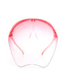 Face Shield Visor Blue to Pink - Pack of 7
