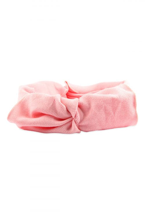 Light Pink Ribbon Fabric Hair Band - Pack of 6