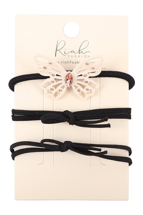 Butterfly Hair Band White - Pack of 6