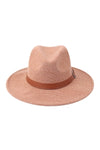 Brim Fashion Hat With Adjustable Buckle Brown - Pack of 6