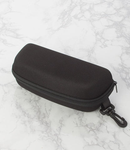 Black Faux Leather Sunglass Case - Pack of 12