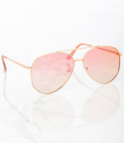 Fashion Sunglasses - P8858SD/BK - Pack of 12 ($24 per Dozen)