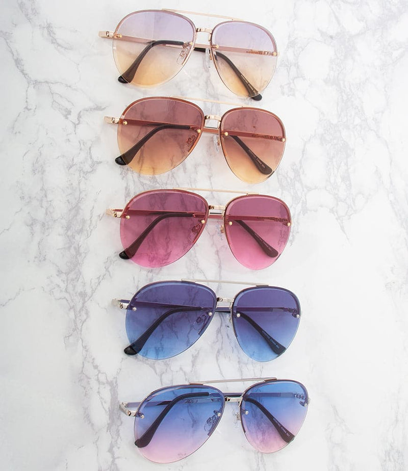 Wholesale Fashion Sunglasses - M0897MC - Pack of 12($54)