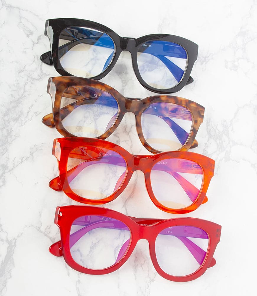 Unisex Wholesale Fashion Sunglasses - P4780CL/COMP - Pack of 12