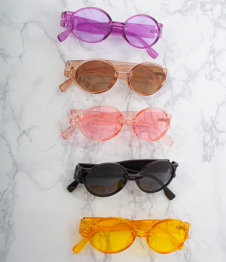 Novelty Sunglasses - P210189AP/CP - Pack of 12 ($36 per Dozen)