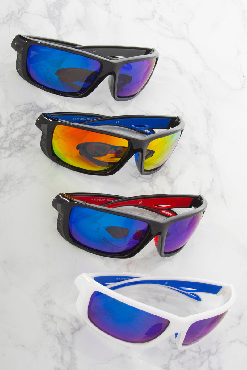 Wholesale Polarized Sunglasses - PC8719POL/RRV - Pack of 12 ($81 per Dozen)