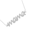 "Mama" Lettering Necklace Silver - Pack of 6