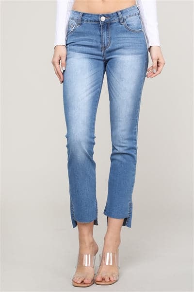 HI-Low Hem Loose Cut Premium Jeans  - Pack of 12