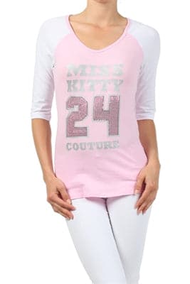 Wholesale Baseball Top Pink - Pack of 6