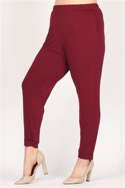 Female Premium Burgundy Scrub Pants - Soochuh