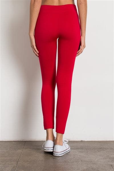 Fleece Leggings Red - Pack of 10