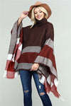 Open Front Draped Hem Cardigan Red - Pack of 6