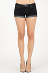 5 Pocket classic Hot Denim Shorts Black - Pack of 12