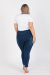 Plus Size Mid-Rise Denim Jeggings Pants - Pack of 6