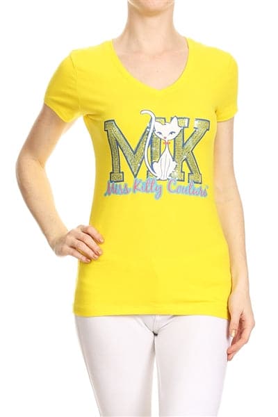 Wholesale Top Yellow -  Pack of 6