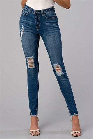 Wholesale distressed Denim Jeans  - Pack of 12