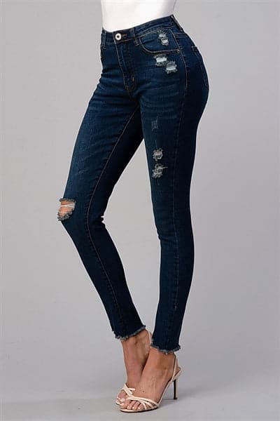 American Blue Distressed Skinny Denim Jeans - Pack of 12