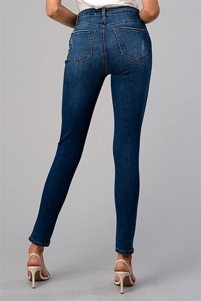 American Blue Distressed Skinny Denim Jeans - Pack of 12