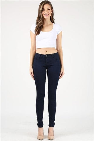 Mid Rise Ripped Stretch Skinny Jeans - Pack of 12