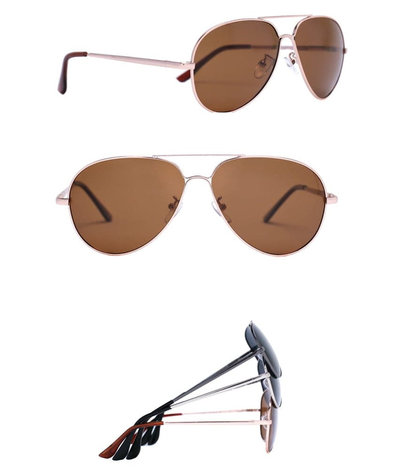 M15239POL - Polarized Aviator Sunglasses